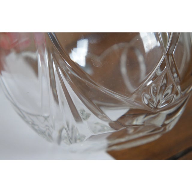 Transparent Vintage Waterford Marquis Crystal Cut Romance Heart Bowl Candy Dish, Signed Germany For Sale - Image 8 of 9