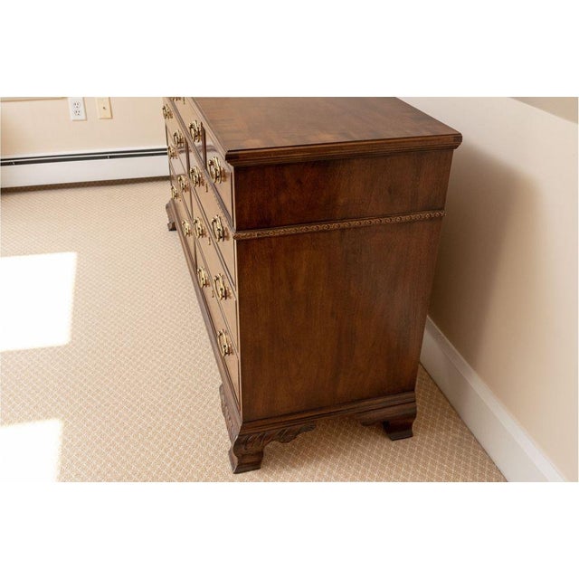 Henredon Wooden 9Drawer Lowboy Dresser Chairish