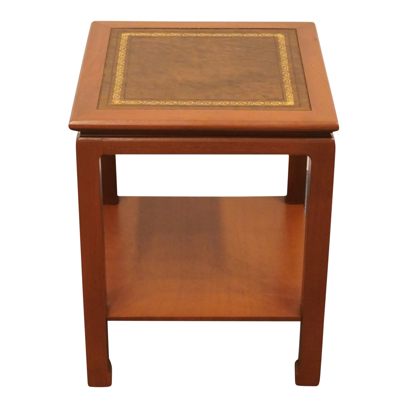 Berkey & Gay Solid Mahogany Traditional Style 15" Square Accent End