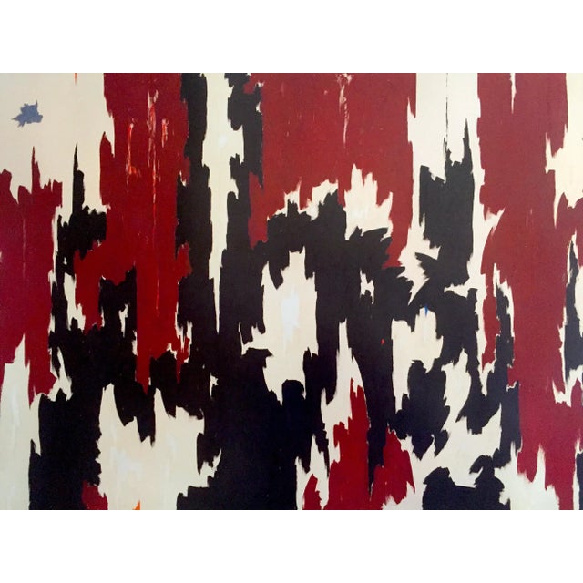 2010s Clyfford Still Abstract Expressionist Lithograph Print Poster " Ph - 401 " 1957 For Sale - Image 5 of 11