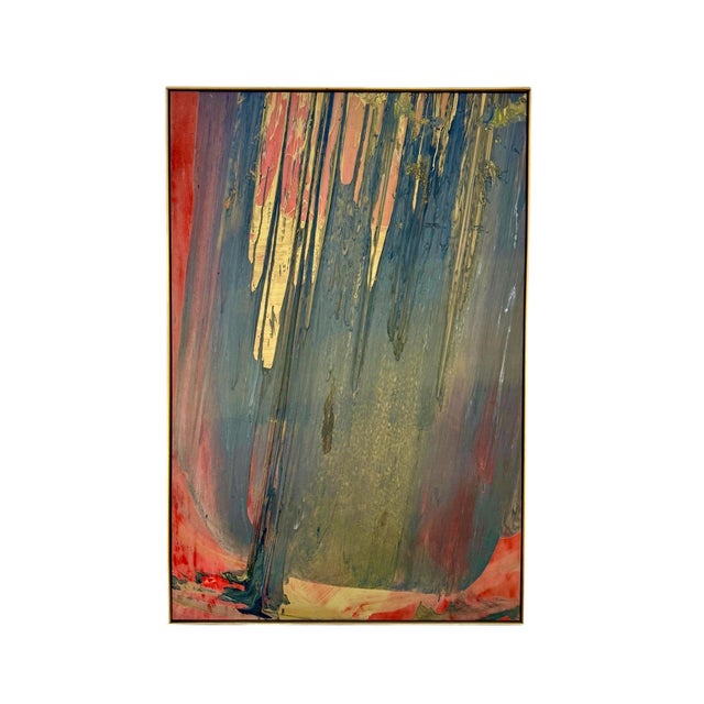 Francine Tint, Large Modernist Abstract Color Field Acrylic Painting Woman Artist Francine Tint For Sale - Image 15 of 18