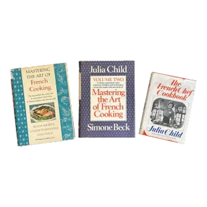 Vintage Julia Child Cookbook Collection First Editions