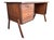 Restored 1960s Danish Modern Walnut Desk – Sculptural a-Frame Legs & Storage For Sale - Image 4 of 16