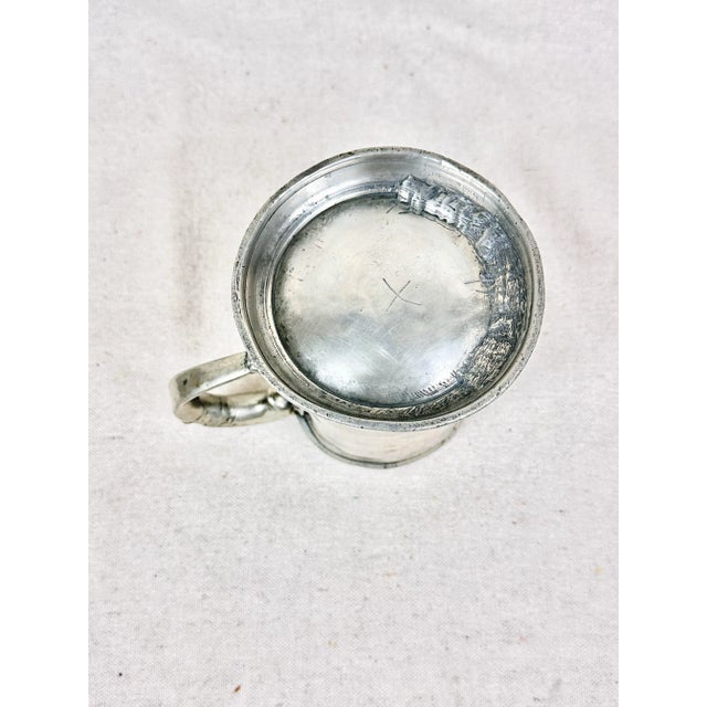 Antique Pewter Pint For Sale - Image 9 of 9