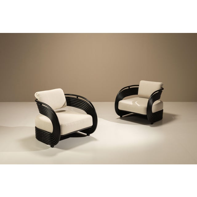 Nastro Lounge Chairs by Joe Colombo for Bonacina, 1889, Set of 2 For Sale - Image 6 of 15