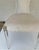 Metal Baker Modern White and Gray Cut Velvet IIa Dining Chairs Set of 6 For Sale - Image 7 of 8