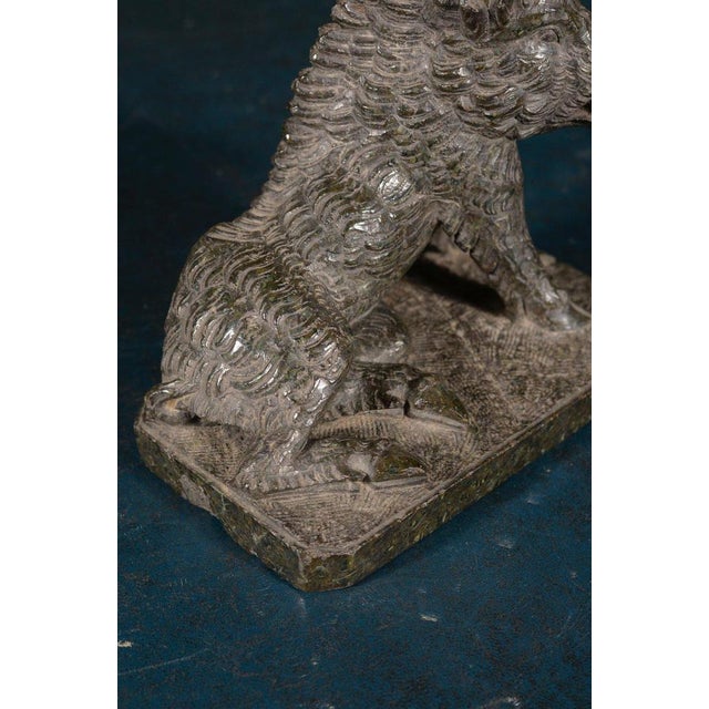 Carved Serpentine Model of the Uffizi Boar, 1900 For Sale - Image 6 of 9