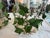 1970s Vintage Ivy Metal Tole Hurricane Candle Holders Pair For Sale - Image 5 of 14