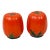 Vintage Tomato Shaped Salt & Pepper For Sale