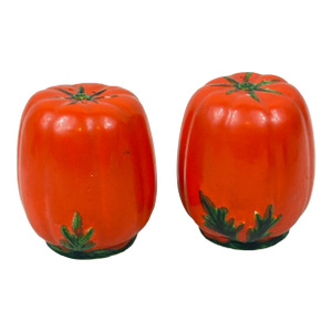 Vintage Tomato Shaped Salt & Pepper