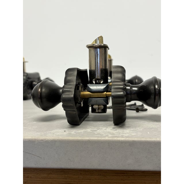 Paint Solid Brass Door Knobs For Sale - Image 7 of 9