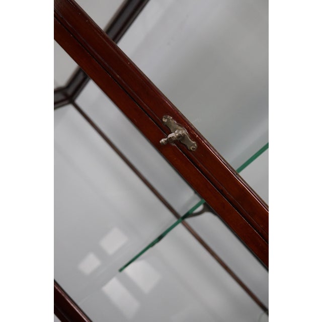 Victorian Mahogany Museum Shop Display Cabinet or Vitrine, Late 19th Century For Sale - Image 4 of 18