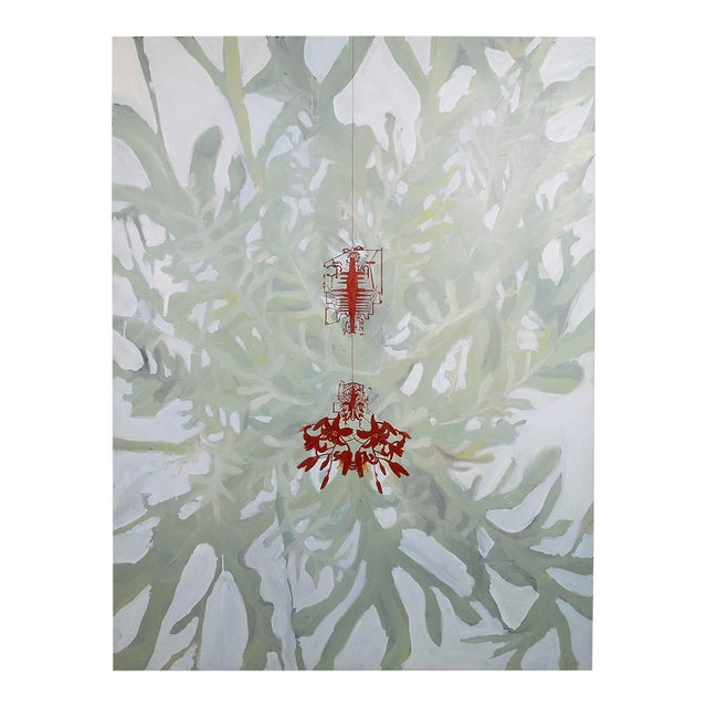 Contemporary Postmodern Oil on Canvas For Sale