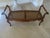 Vintage French Walnut Bench For Sale - Image 4 of 10