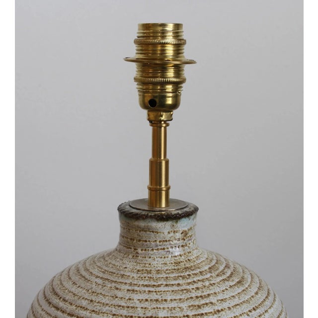 Mid-Century Ceramic Table Lamp by Marcel Giraud, 1970s For Sale - Image 16 of 18