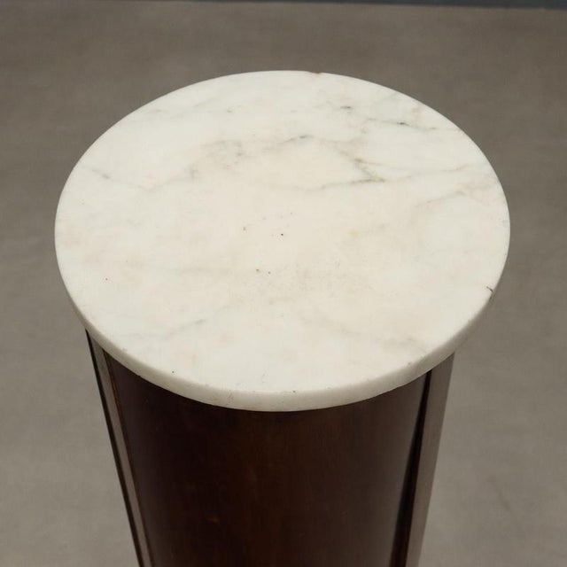 Empire Mahogany Nightstand, Italy, Early 19th Century For Sale - Image 5 of 9