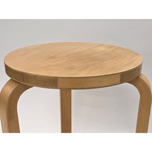 Model 60 Stools by Alvar Aalto for Artek, 1960s, Set of 2 For Sale - Image 6 of 12