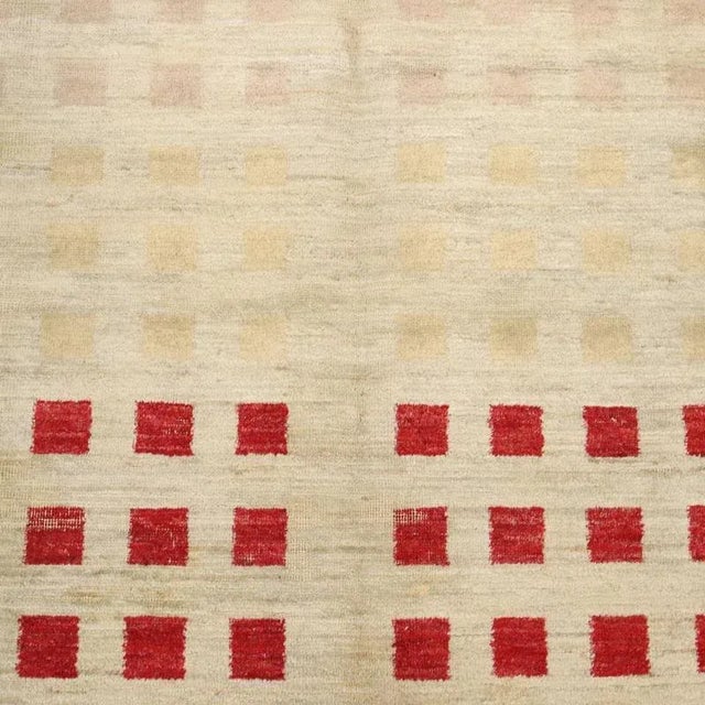 Middle Eastern Herat Rug in Wool For Sale - Image 5 of 10