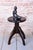 Wood Art Deco Piano Stool in Beech and Iron, Czech, 1940s For Sale - Image 7 of 9