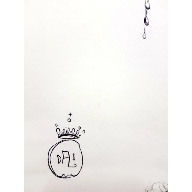 Salvador dali - bird on tongue - original etching dimensions: 38 x 28 cm edition: 390 1967 on rives vellum references :...