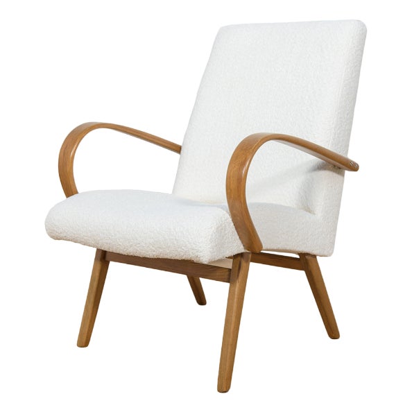 Model 53 Armchair by Jaroslav Smidek for Ton, 1960s For Sale