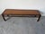 Hollywood Regency Hollywood Regency Michael Taylor for Baker Far East Collection Walnut Bench / Coffee Table With Brass Accents For Sale - Image 3 of 13
