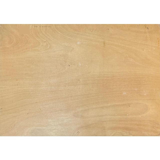 Claude Sauthier, Meadows of Romont, Vaud, Oil on Wood, 1970s For Sale - Image 10 of 11