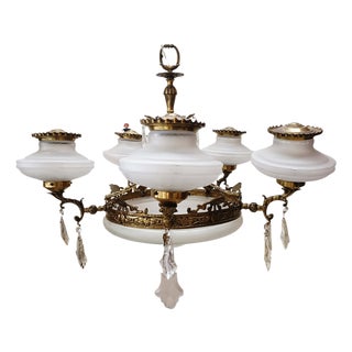 Large Modernist Art Deco Lamp, 1930s For Sale