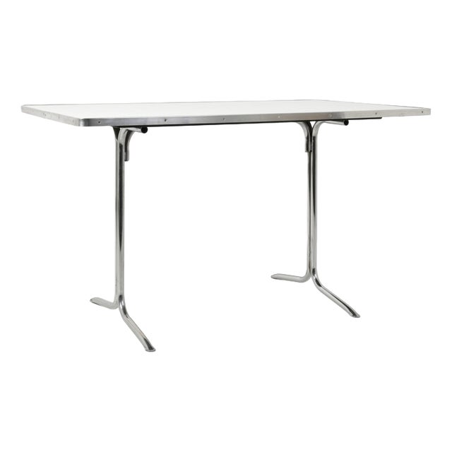 Dining Table in Steel from Mauser, 1955 For Sale