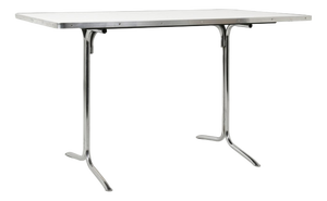 Dining Table in Steel from Mauser, 1955