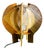 Mid-Century Portuguese Sculptural Wooden Table Lamp, 1960s For Sale