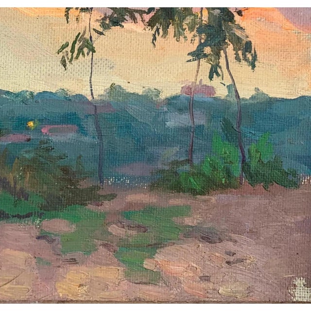 Socialist Realism Oil Painting, Ukrainian Artist Sokolovsky, 1961 28-30 For Sale - Image 6 of 6