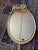 1980s Decorative Crafts Inc Brass Gold Frame Bow Mirror. #2117 MCM Hollywood Regency For Sale - Image 5 of 12
