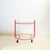 Metal and Glass Serving Cart or Side Table, 1970s For Sale - Image 9 of 10
