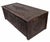 Vintage hand -carved solid wood colonial style living room table table chest table coffee table with drawers Surface: dark...