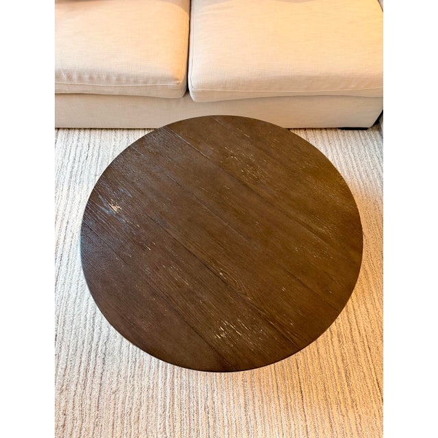 2020s Wooden Coffee Table, Restoration Hardware For Sale - Image 5 of 5