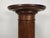 Wood Vintage Brown Walnut Column For Sale - Image 7 of 17