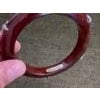 Red Miriam Salat Sterling Silver and Resin Star Bangle Set With White Topaz For Sale - Image 8 of 18