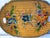 Rustic 1970s Tole Painted Mexican Batea Wood Bowl For Sale - Image 3 of 5