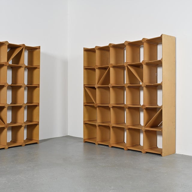 Pine Modular Storage Units, France, 1970, Set of 2 For Sale - Image 17 of 18