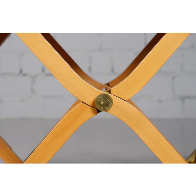 Pippa Folding 3 Seater Bench by Rena Dumas for Hermès Paris For Sale - Image 17 of 18