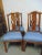 Asian Style Fruitwood Carved Dining Chairs - Set of 6 For Sale - Image 4 of 7