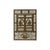 Auburn Chinese Scholars Student Motifs Wood Wall Panel Window Screen For Sale - Image 8 of 17