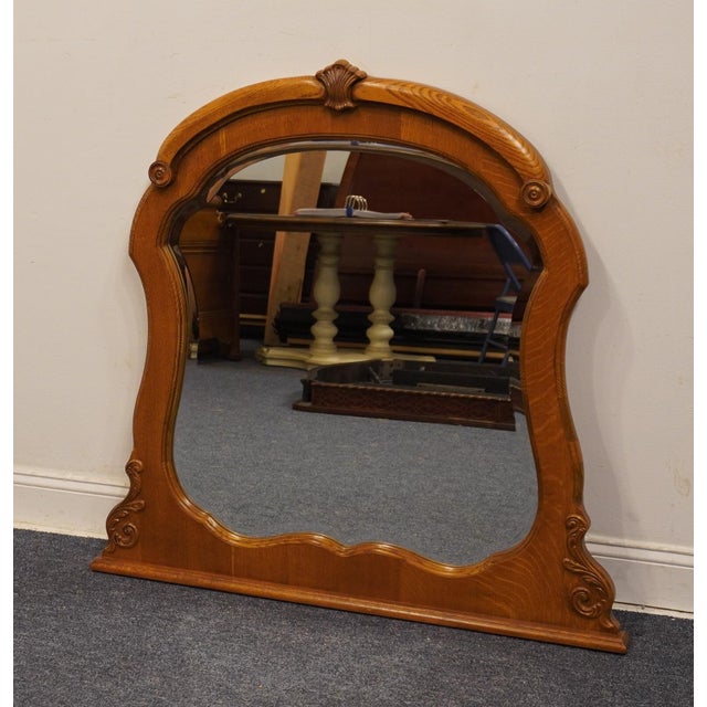 AMERICAN DREW Quarter Sawn Oak Victorian Inspired 45" Dresser Mirror 371-021 43.5" High 45.5" Wide 2" Deep We specialize...