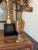 1970s 1970s Vintage Brass Kashmiri Botanical Enameled Vase For Sale - Image 5 of 5