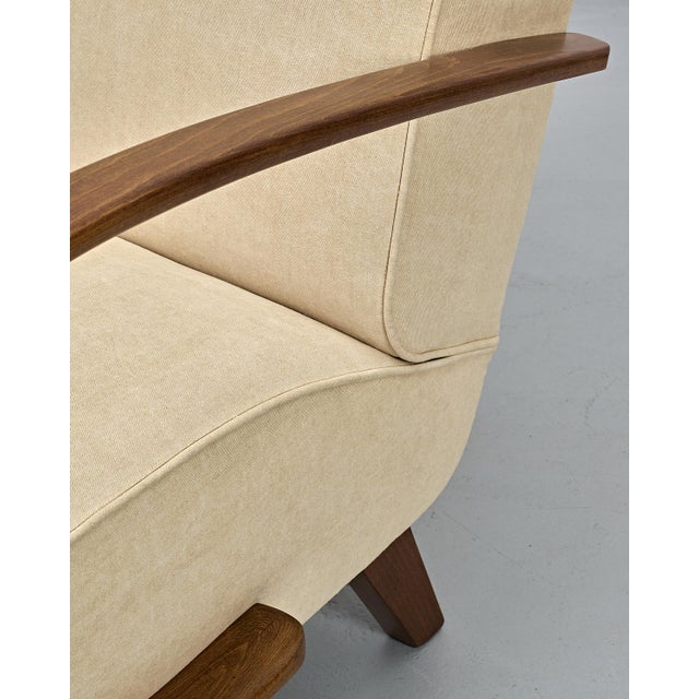 H-410 Armchair by Jindrich Halabala, 1930s For Sale - Image 10 of 16