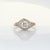 Vintage Estate Diamond Ring 5mm Round Cut – Natural Diamond: Solid 14k Gold, Size 6.75 For Sale - Image 4 of 8