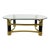 Vintage Modern Tusk Coffee Table After Tommaso Barbi For Sale