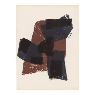 Raoul Ubac Lithograph, "Derriere Le Miroir No. 105-106" (1958) II For Sale