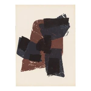 Raoul Ubac Lithograph, "Derriere Le Miroir No. 105-106" (1958) II